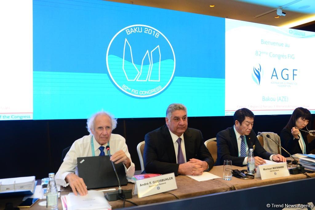 Завершился первый день Конгресса Международной федерации гимнастики (ФОТО) (ОБНОВЛЕНО)