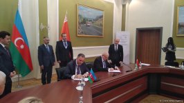 В Баку в рамках азербайджано-белорусского бизнес-форума в сфере ИКТ подписаны документы (ФОТО)