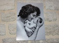 Красивое отцовство в Баку: мир двух мужчин - трехнедельного малыша и его отца (ФОТО)