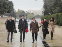 Потомки брата Узеира Гаджибейли из Франции почтили память азербайджанских шехидов (ФОТО)