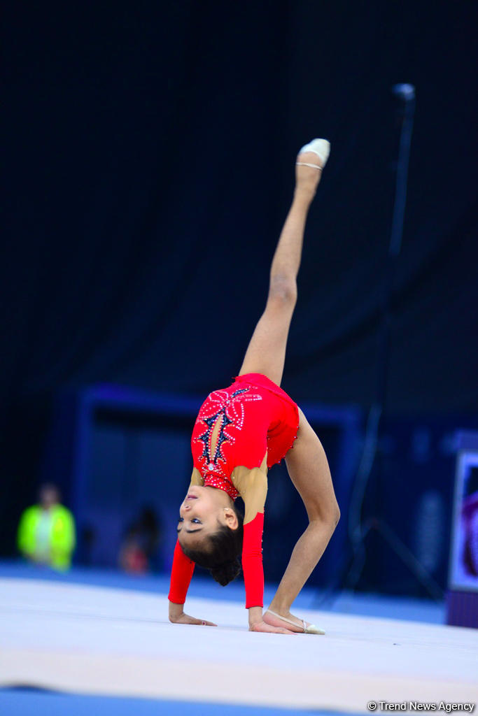 В Баку стартовал пятый Межрегиональный кубок по художественной гимнастике (ФОТО)