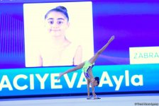 Стартовал третий день соревнований 25-го первенства Азербайджана по художественной гимнастике (ФОТО)