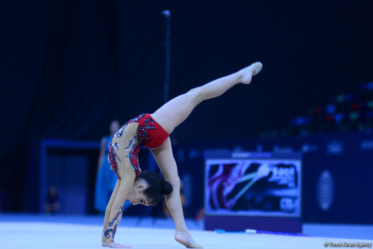 Стартовал третий день соревнований 25-го первенства Азербайджана по художественной гимнастике (ФОТО)