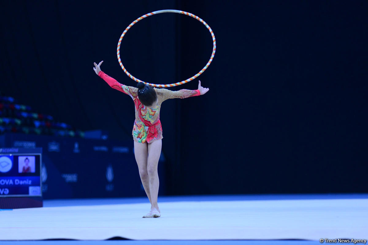Стартовал третий день соревнований 25-го первенства Азербайджана по художественной гимнастике (ФОТО)