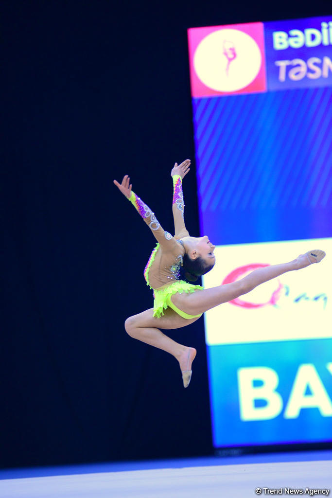 Стартовал третий день соревнований 25-го первенства Азербайджана по художественной гимнастике (ФОТО)