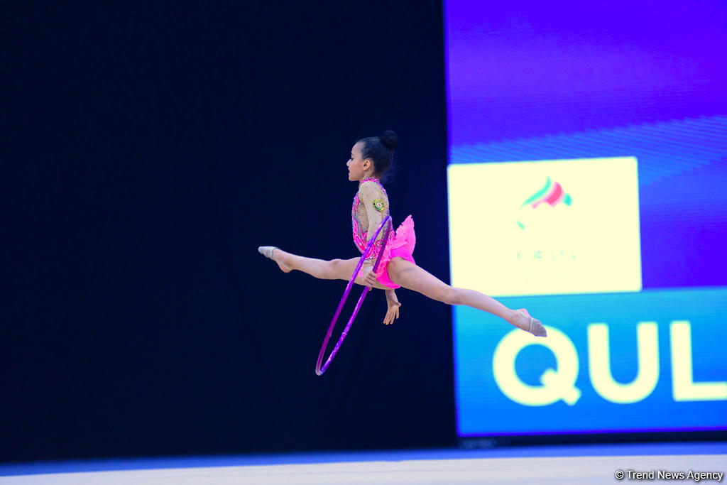 Стартовал третий день соревнований 25-го первенства Азербайджана по художественной гимнастике (ФОТО)