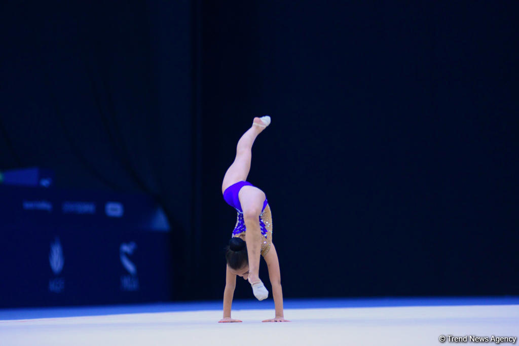 Стартовал третий день соревнований 25-го первенства Азербайджана по художественной гимнастике (ФОТО)