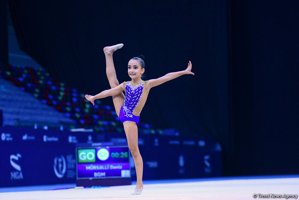 Стартовал третий день соревнований 25-го первенства Азербайджана по художественной гимнастике (ФОТО)