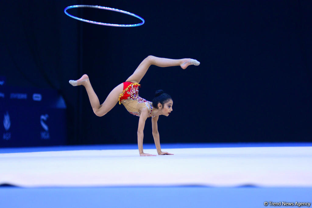 Стартовал третий день соревнований 25-го первенства Азербайджана по художественной гимнастике (ФОТО)