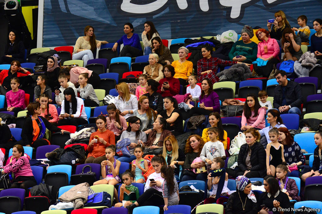 Стартовал третий день соревнований 25-го первенства Азербайджана по художественной гимнастике (ФОТО)