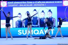 В Баку стартовал пятый Межрегиональный кубок по художественной гимнастике (ФОТО)