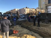 В Баку близится к завершению строительство новой автодороги