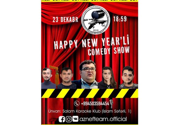 В Баку стартует  новый проект Stand-Up Comedy
