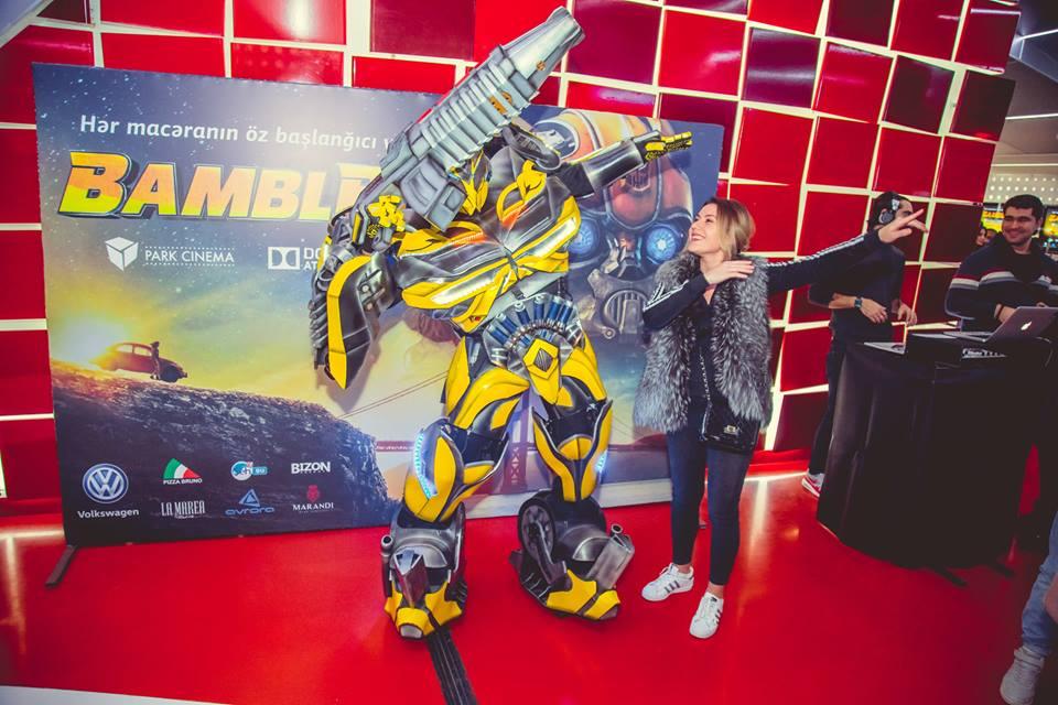 Трансформер Бамблби открыл в Баку Birkart Dolby Atmos (ВИДЕО,ФОТО)