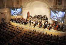 В филармонии в Баку прошел вечер, посвященный памяти общенационального лидера Гейдара Алиева (ФОТО)