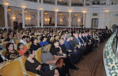 В филармонии в Баку прошел вечер, посвященный памяти общенационального лидера Гейдара Алиева (ФОТО)