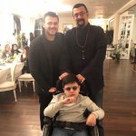 Народный артист Азербайджана отметил день рождения со Стивеном Сигалом (ФОТО)