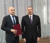 Президент Ильхам Алиев: 2018 год был очень успешным для Азербайджана, страна достигла больших успехов в том числе в области спорта (ФОТО)