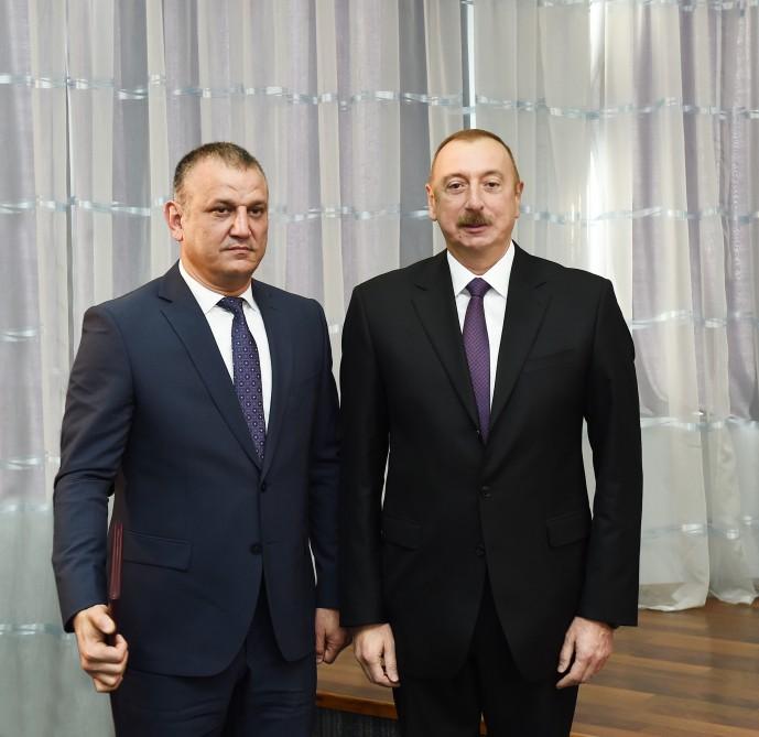 Президент Ильхам Алиев: 2018 год был очень успешным для Азербайджана, страна достигла больших успехов в том числе в области спорта (ФОТО)