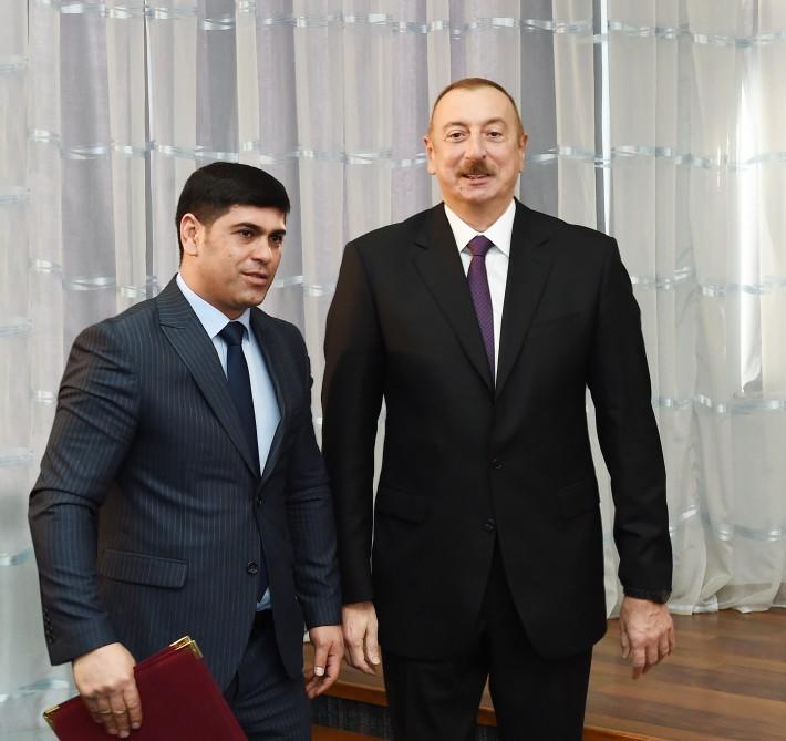 Президент Ильхам Алиев: 2018 год был очень успешным для Азербайджана, страна достигла больших успехов в том числе в области спорта (ФОТО)