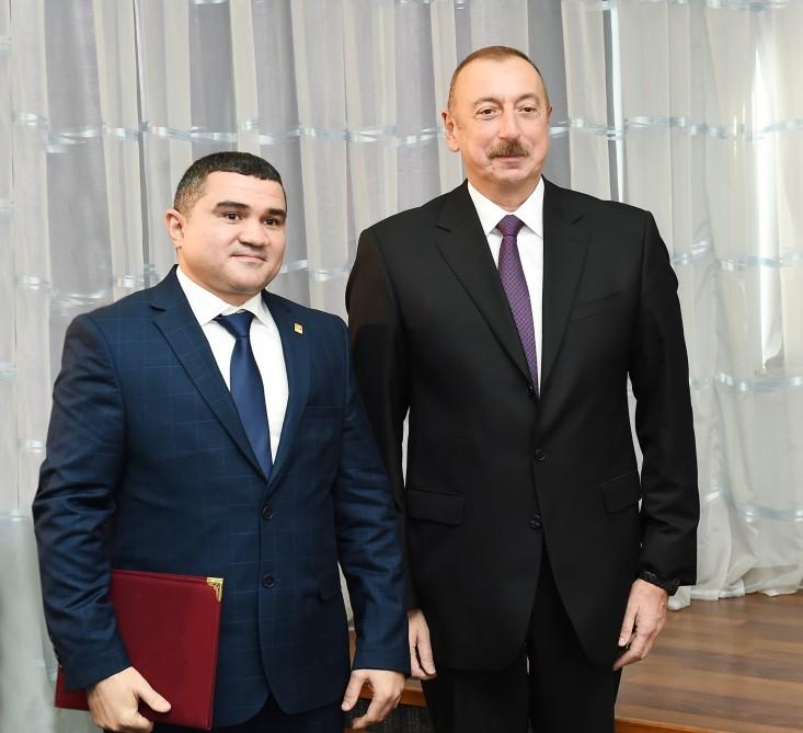 Президент Ильхам Алиев: 2018 год был очень успешным для Азербайджана, страна достигла больших успехов в том числе в области спорта (ФОТО)