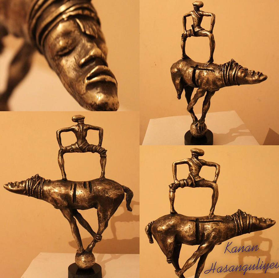 Удивительные таланты! Кянан Гасангулиев – воин, творящий из глины: "Многие считают меня сумасшедшим" (ФОТО)