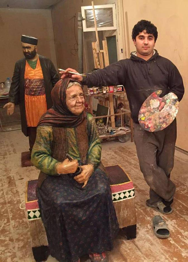 Удивительные таланты! Кянан Гасангулиев – воин, творящий из глины: "Многие считают меня сумасшедшим" (ФОТО)