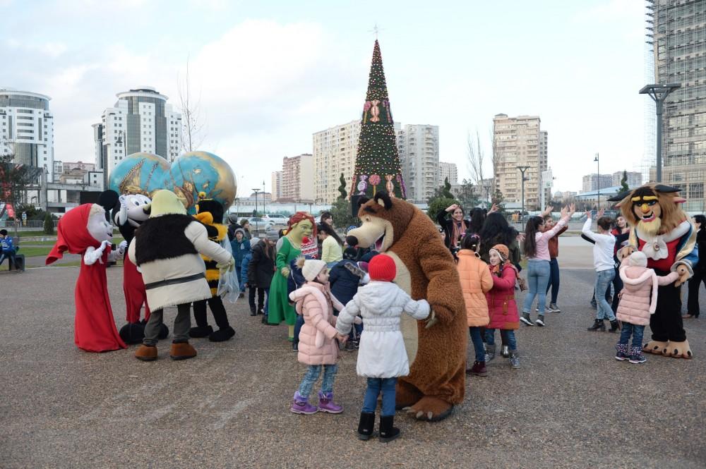 Фонд Гейдара Алиева организовал развлекательную программу для воспитанников детдомов (ФОТО)
