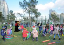 Фонд Гейдара Алиева организовал развлекательную программу для воспитанников детдомов (ФОТО)