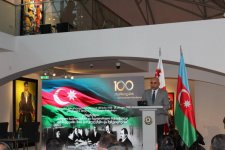 При организации Фонда Гейдара Алиева в Тбилиси состоялась выставка и конференция, посвященная 100-летию АДР (ФОТО)