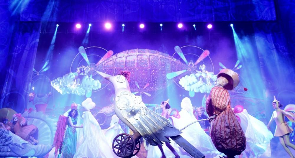 Вице-президент Фонда Гейдара Алиева Лейла Алиева приняла участие в семейном мега-шоу "Джыртдан в мире сказок" (ФОТО)