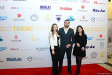В Баку прошел гала-вечер церемонии награждения Trend of the Year 2018 (ФОТО)