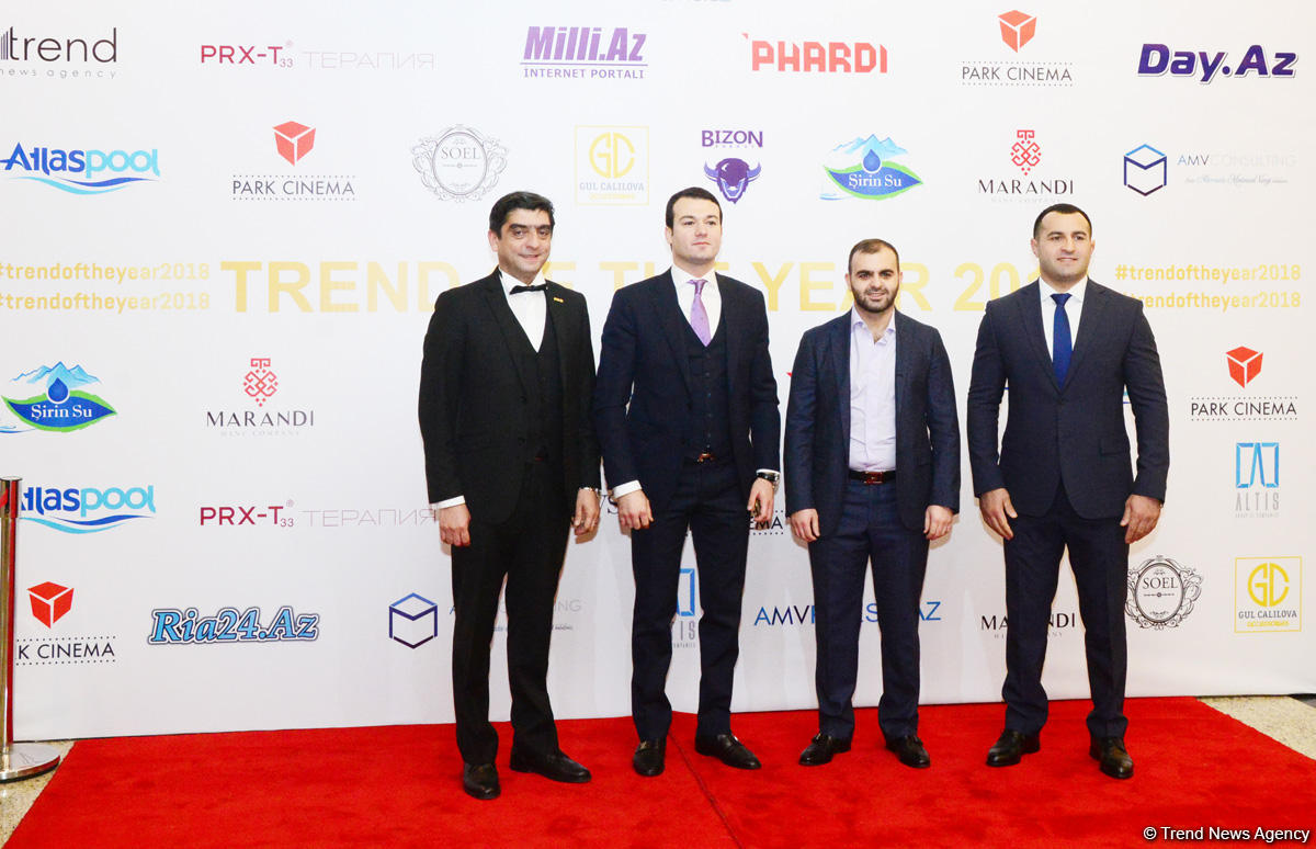В Баку прошел гала-вечер церемонии награждения Trend of the Year 2018 (ФОТО)