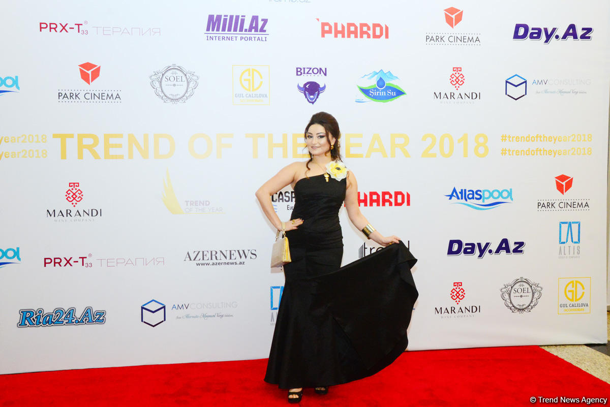 В Баку прошел гала-вечер церемонии награждения Trend of the Year 2018 (ФОТО)