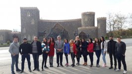 Иреванский театр выступил с гастролями в регионах Азербайджана (ФОТО)