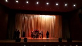 Иреванский театр выступил с гастролями в регионах Азербайджана (ФОТО)