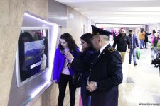 Шедевры художников в подземном переходе Бакинского метро восхитили пассажиров (ФОТО)