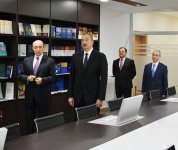 Президент Ильхам Алиев принял участие в открытии нового административного здания Бинагадинского районного суда (ФОТО)