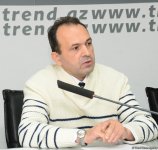 В пресс-центре АМИ Trend состоялась презентация книги «Школа самопожертвования. Мехти Гусейнзаде» (ФОТО)