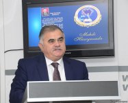 В пресс-центре АМИ Trend состоялась презентация книги «Школа самопожертвования. Мехти Гусейнзаде» (ФОТО)