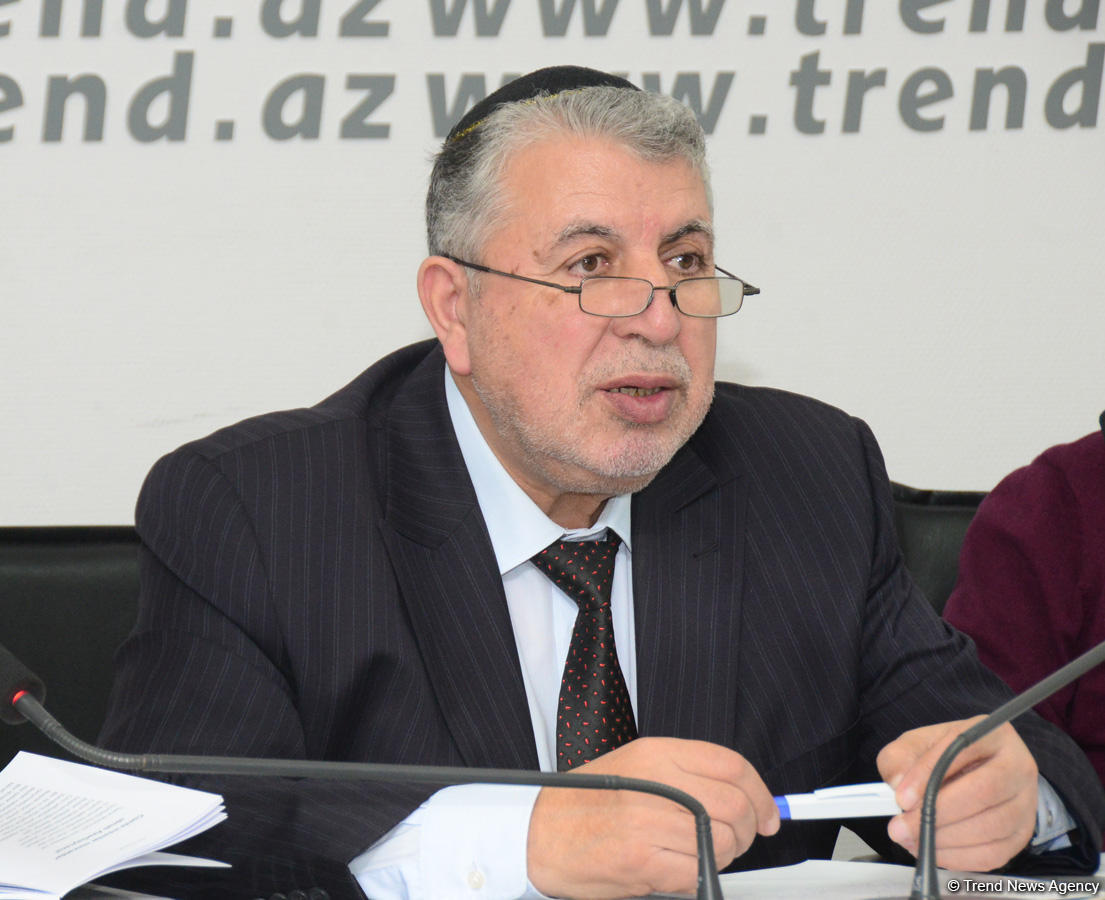 В пресс-центре АМИ Trend состоялась презентация книги «Школа самопожертвования. Мехти Гусейнзаде» (ФОТО)