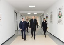 Президент Ильхам Алиев и Первая леди Мехрибан Алиева приняли участие в открытии Ясамальского жилого комплекса (ФОТО)