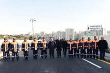 Президент Ильхам Алиев и Первая леди Мехрибан Алиева приняли участие в открытии Ясамальского жилого комплекса (ФОТО)