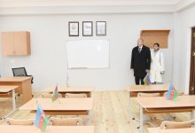 Президент Ильхам Алиев и Первая леди Мехрибан Алиева приняли участие в открытии комплекса жилых зданий для беженцев и вынужденных переселенцев в Сумгайыте (ФОТО)