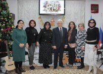Новогодняя встреча с азербайджанскими учителями (ФОТО)