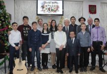 Новогодняя встреча с азербайджанскими учителями (ФОТО)