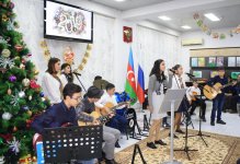 Новогодняя встреча с азербайджанскими учителями (ФОТО)