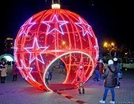 Баку в праздничном убранстве (Фотосессия)