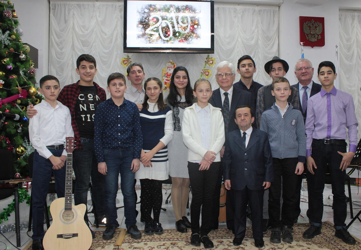 Новогодняя встреча с азербайджанскими учителями (ФОТО)
