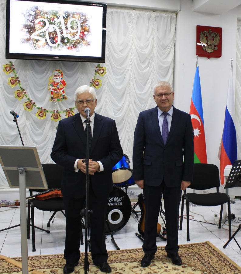 Новогодняя встреча с азербайджанскими учителями (ФОТО)